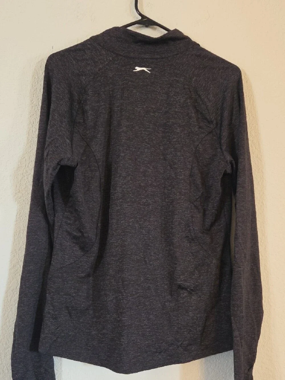 Slazenger Women's Dark Charcoal Heather Half-Zip Pullover